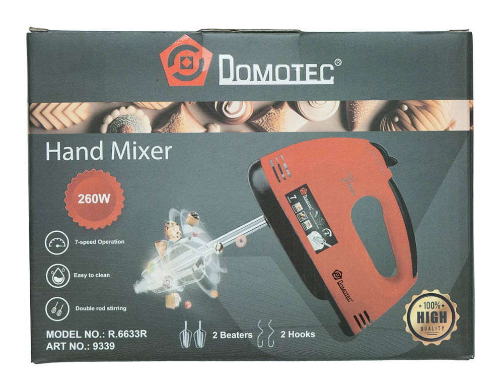 Міксер DOMOTEC R6633R - Зображення 2
