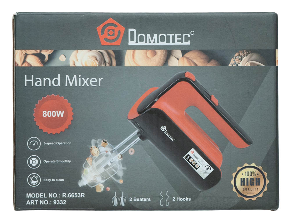 Міксер DOMOTEC R6653R - Зображення 2
