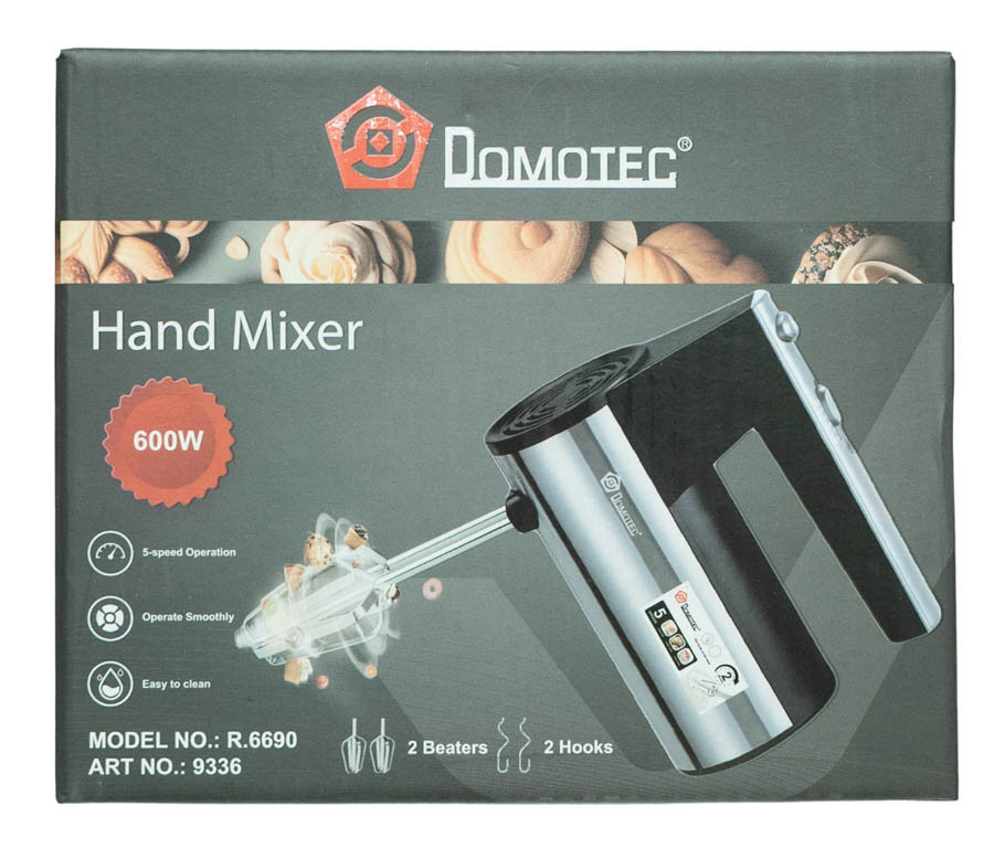 Міксер DOMOTEC R6690 600W - Зображення 2