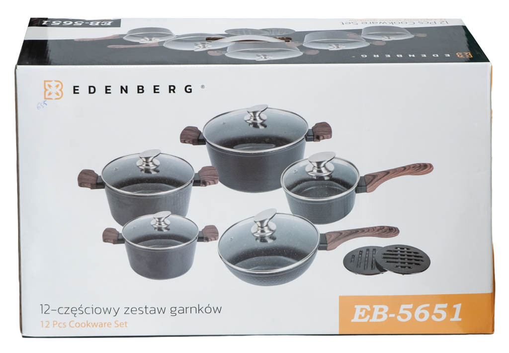 Набір казанів EDENBERG EB-5651 - Зображення 2
