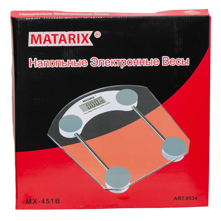Ваги для підлоги MATARIX MX-451B 180кг - Зображення 2