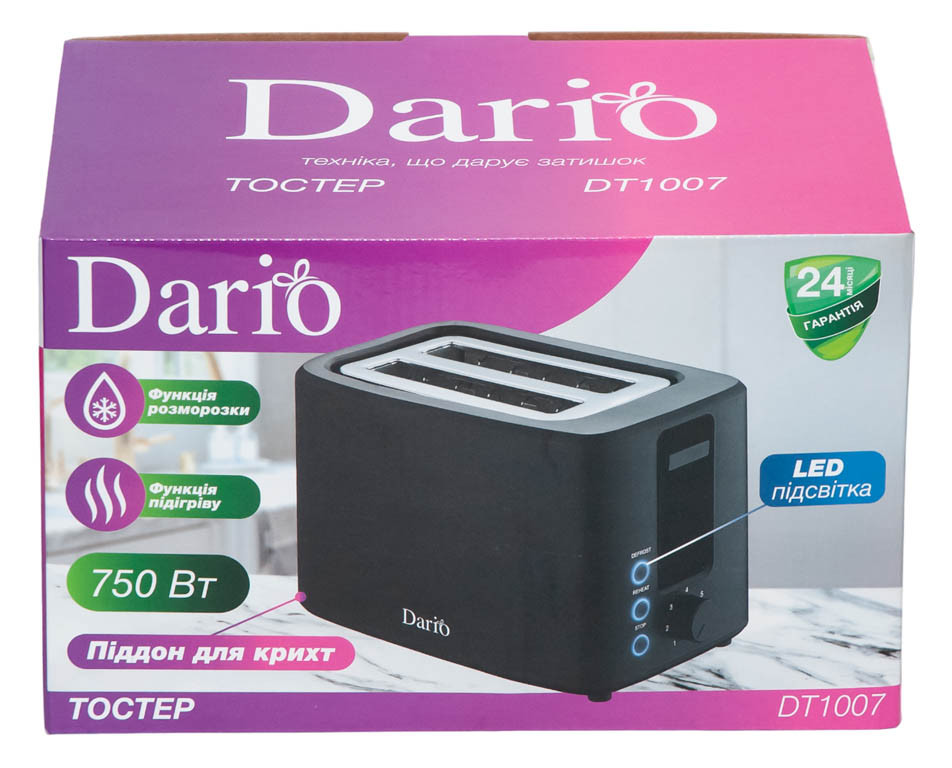 Тостер DARIO DT1007 - Зображення 2