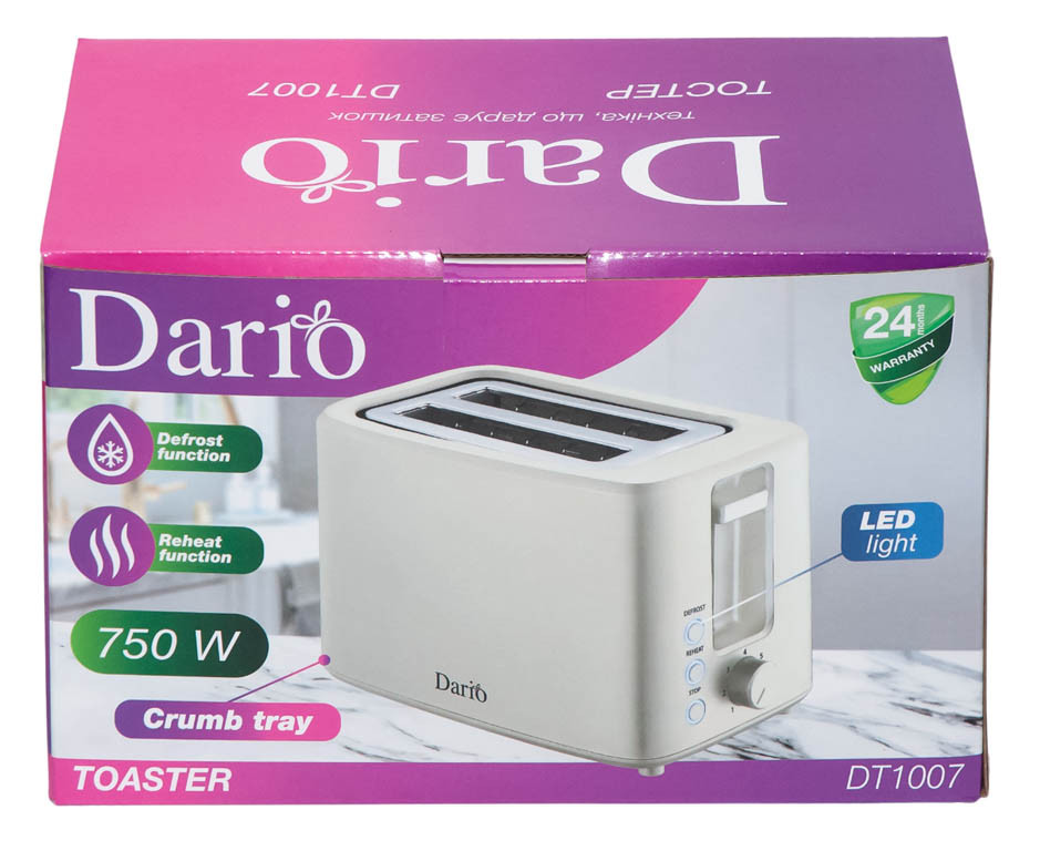 Тостер DARIO DT1007 - Зображення 2