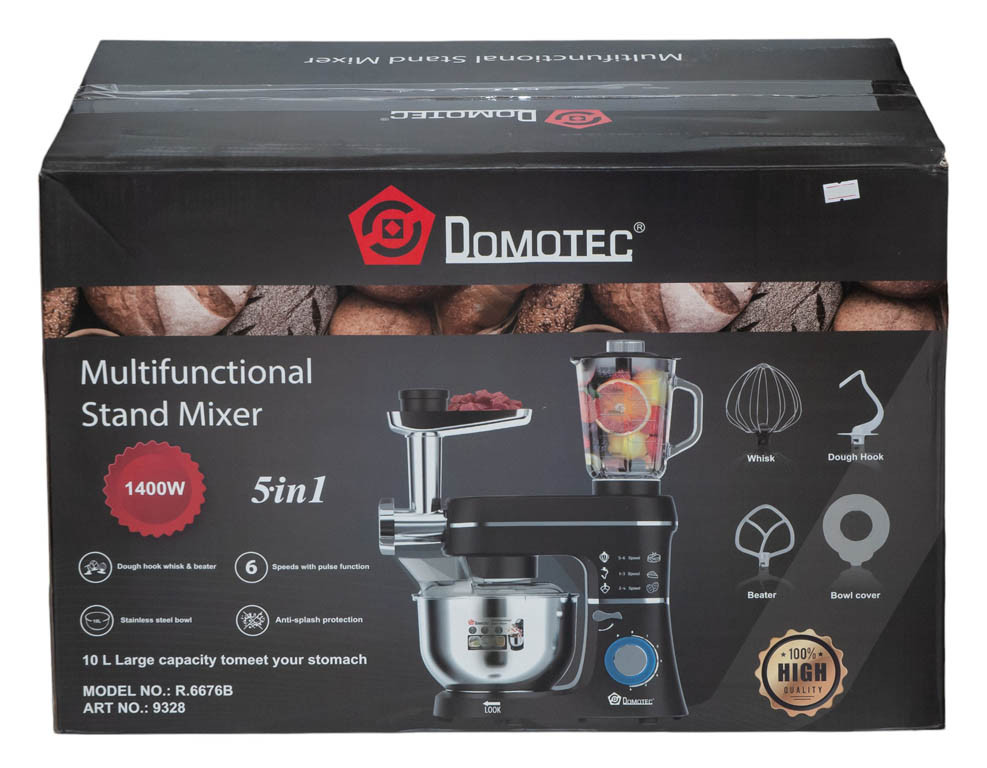 Кухонний комбайн 5 в 1 Domotec 6676B 10л - Зображення 2