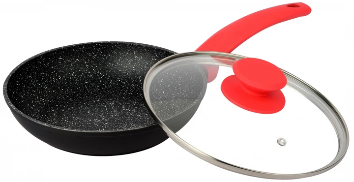 Сковорідка OSCAR CHEF 28 см з кришкою (OSR-1101-28-l)