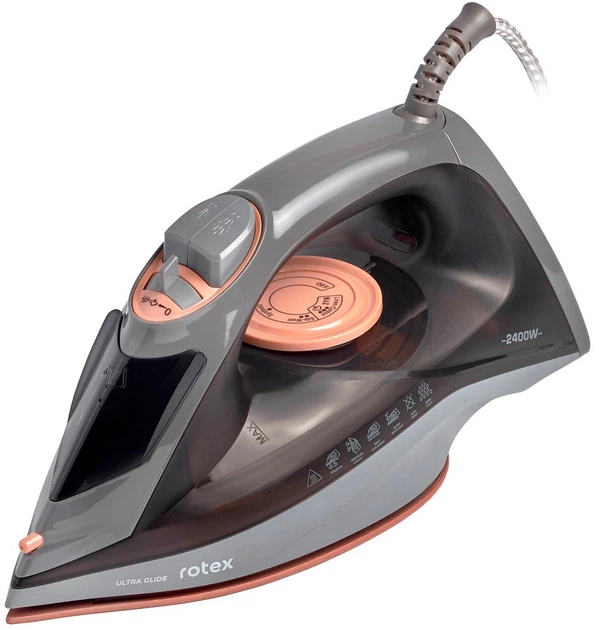 Праска ROTEX RIC41-C Ultra Glide підошва: нанокерамік