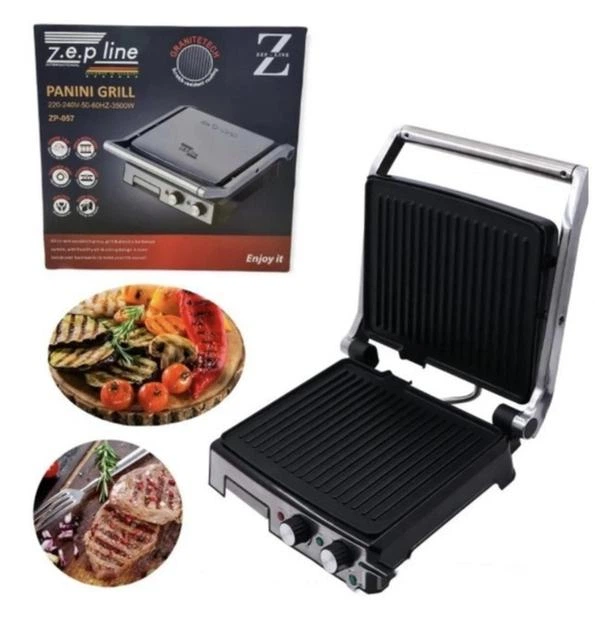 Гриль Zepline ZP-057 з таймером 3500 Вт