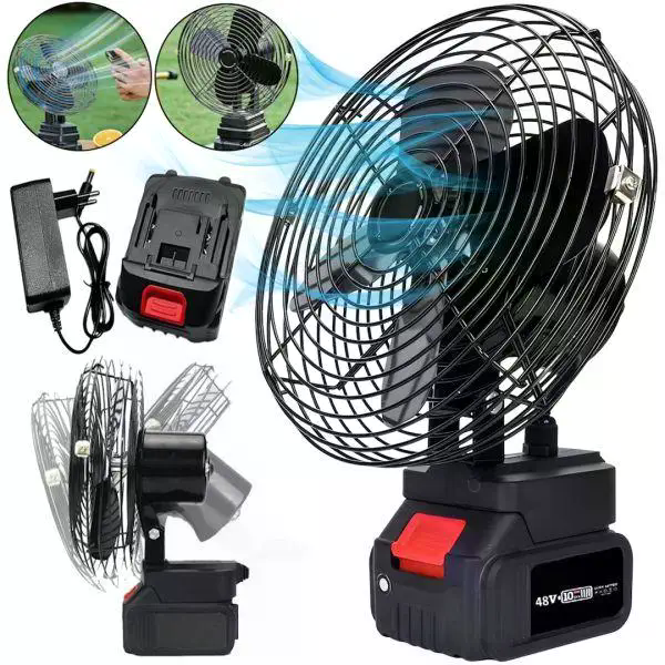 Вентилятор акумуляторний Lithium Electric Fan 48V - Зображення 2