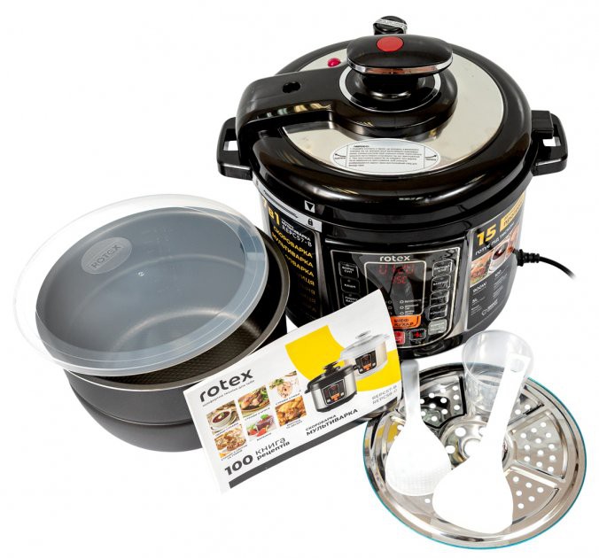 Мультиварка-скороварка ROTEX REPC57-B - Зображення 2