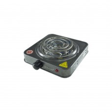Плита електрична Domotec MS-5801 1кф., 1000Вт. (Сірий) - Зображення 2